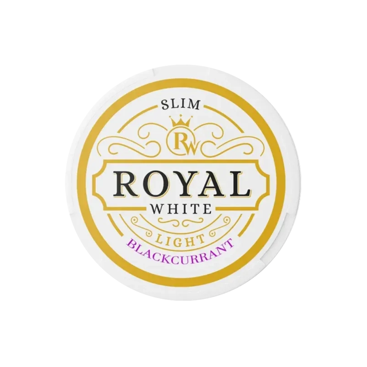 Royal White Mustaherukka Vaalea